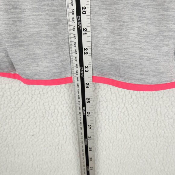 Under Armour Hoodie Womens Medium Gray Prink Cold Gear Pullover Storm Sporty - Picture 6 of 10